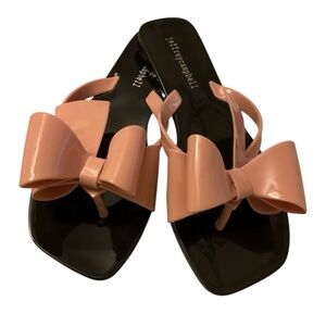 Jeffrey Campbell Sugary Thong Jelly Sandals size 7